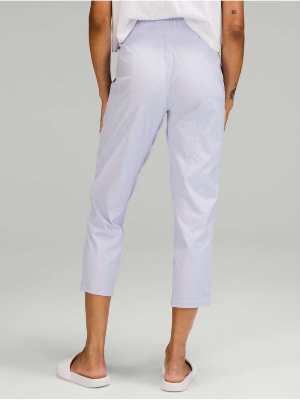 Lululemon Dance Studio Mid-Rise Crop 25"Pastel Blue